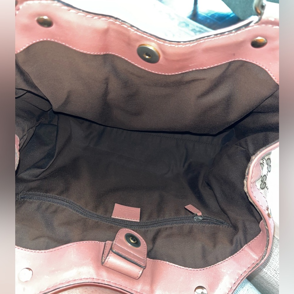 Vintage Gucci Medium GG Canvas Sukey Tote - Picture 8 of 12